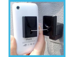 Magnetic Mobile Phone Anti-Theft Display Stands retractable cord Devices Wall Mounts
