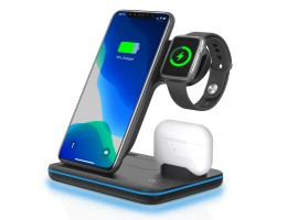 ３ in1 Fast Wireless Charger for iPhone, earbuds and apple watch